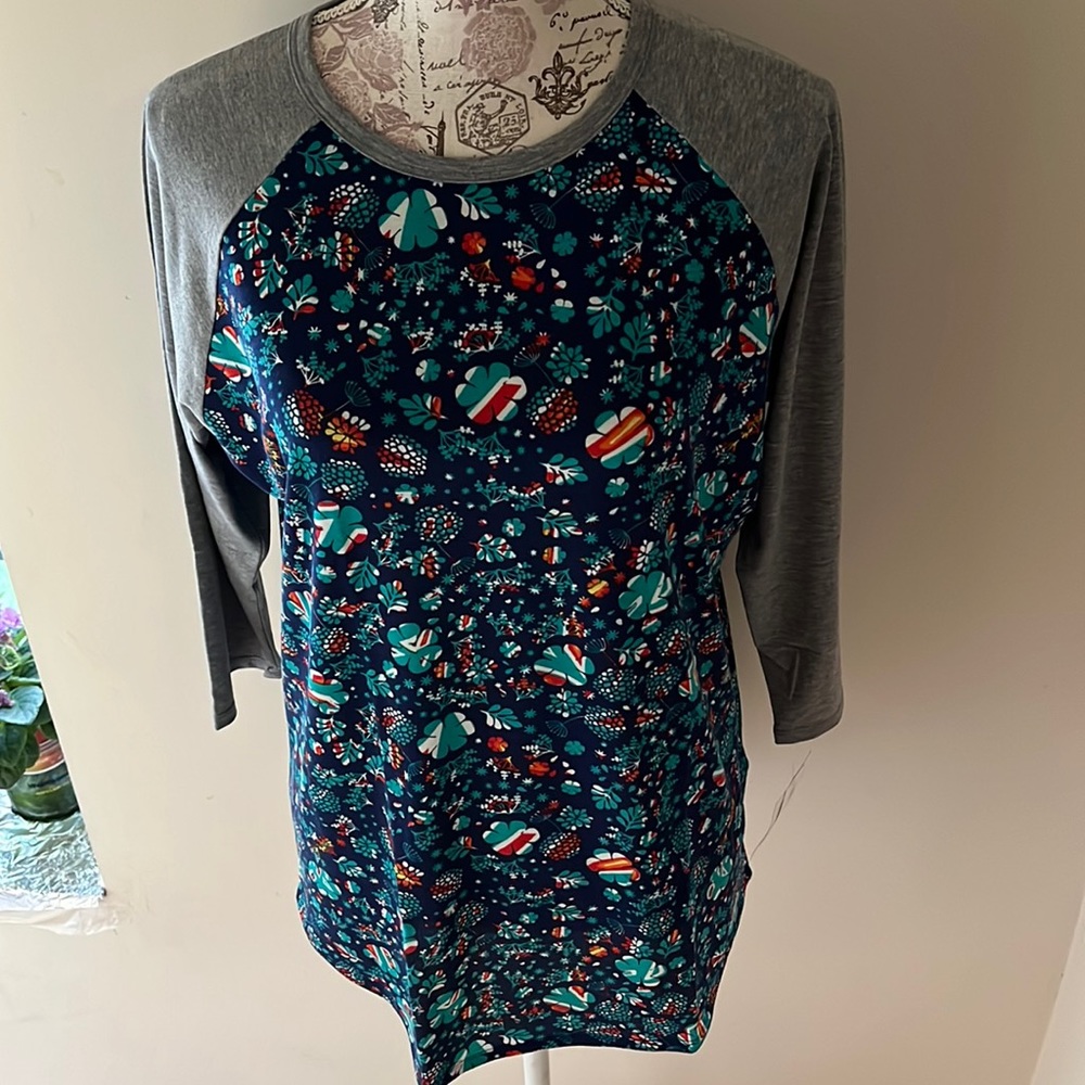 Lularoe Floral Randy large Nwt
